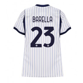 Inter Milan Nicolo Barella #23 Borta Kläder Dam 2026-27 Kortärmad